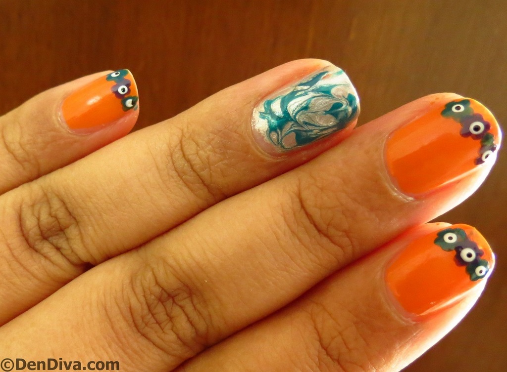 Easy Nail art for Beginners – Dripping color