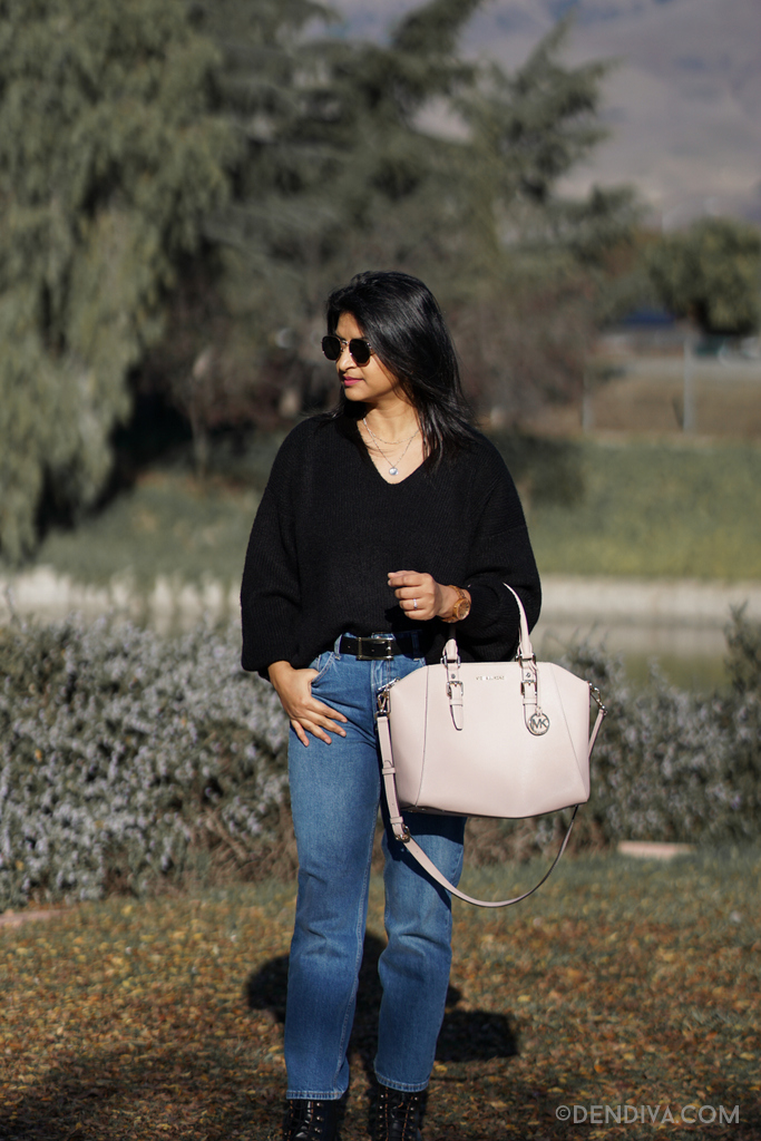 Hot Pink Sweater Outfit Styling Ideas
